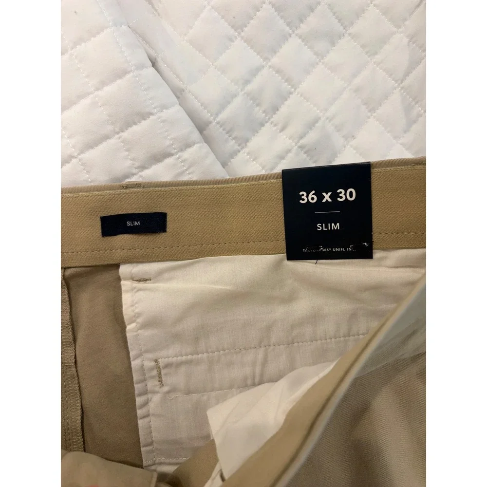 J.Crew Slim 770 365 Chino Pants 36x30 British Khaki TruTemp365 CO402 NEW